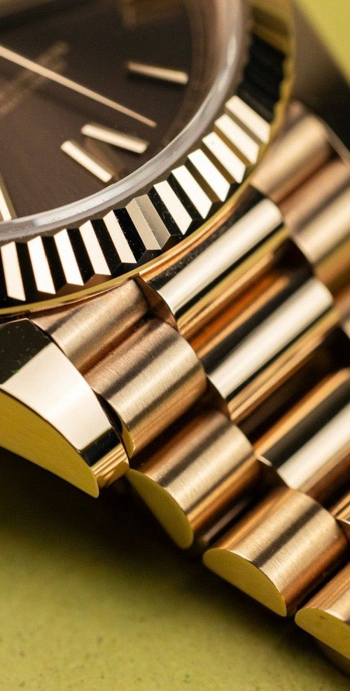 Luxury Everose Gold with Chocolate Dial Men's Watch