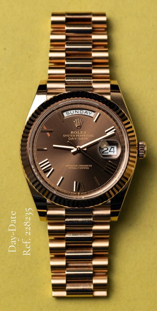 Luxury Everose Gold with Chocolate Dial Men's Watch